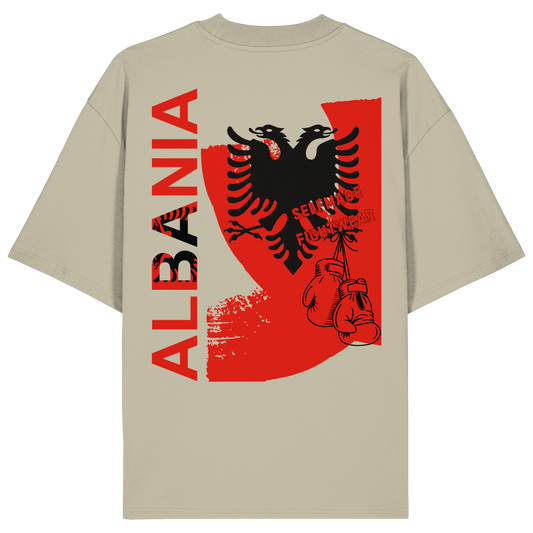 Albania Edition Gold No80 - Organic Oversize Shirt