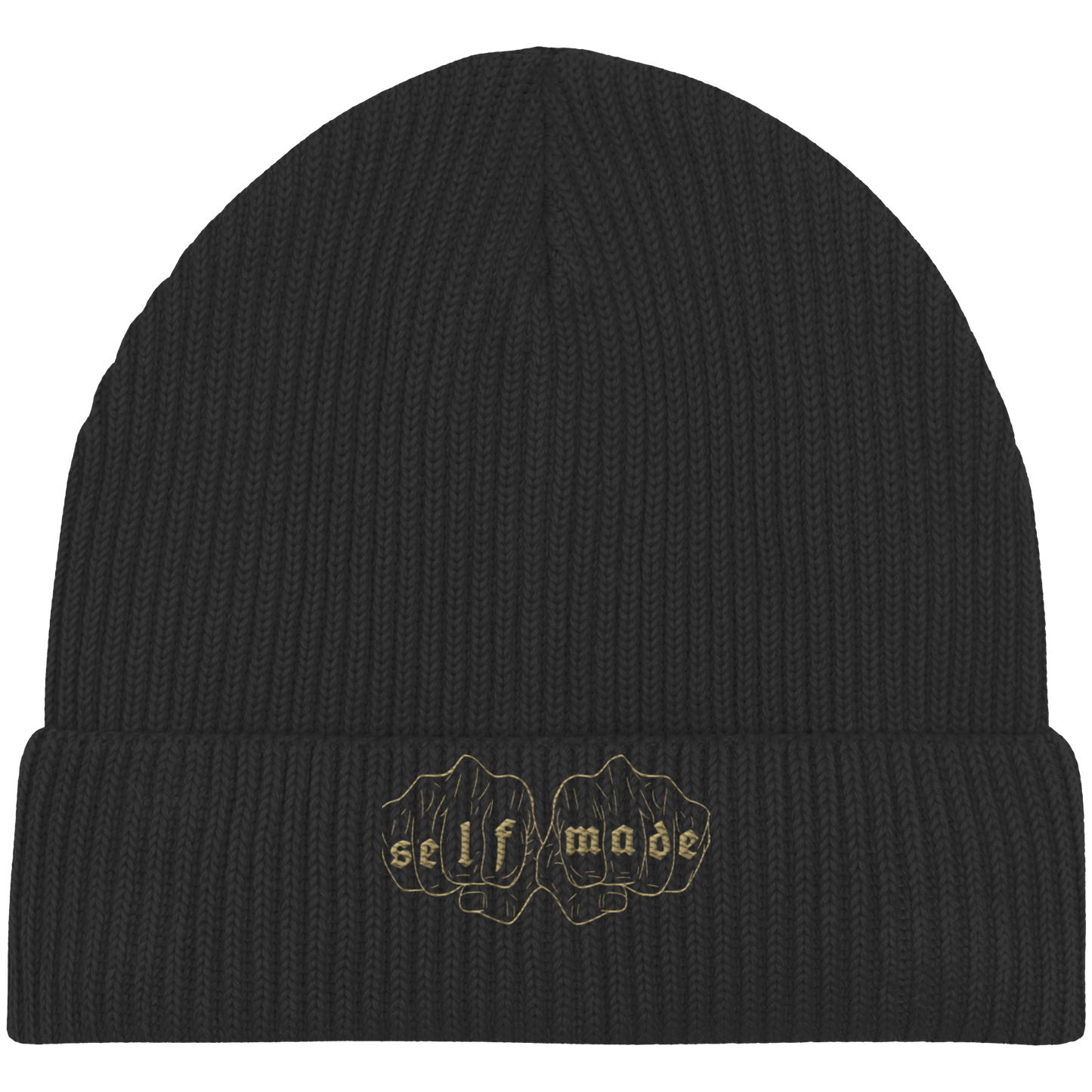 Classic Logo - Organic Fisherman Beanie