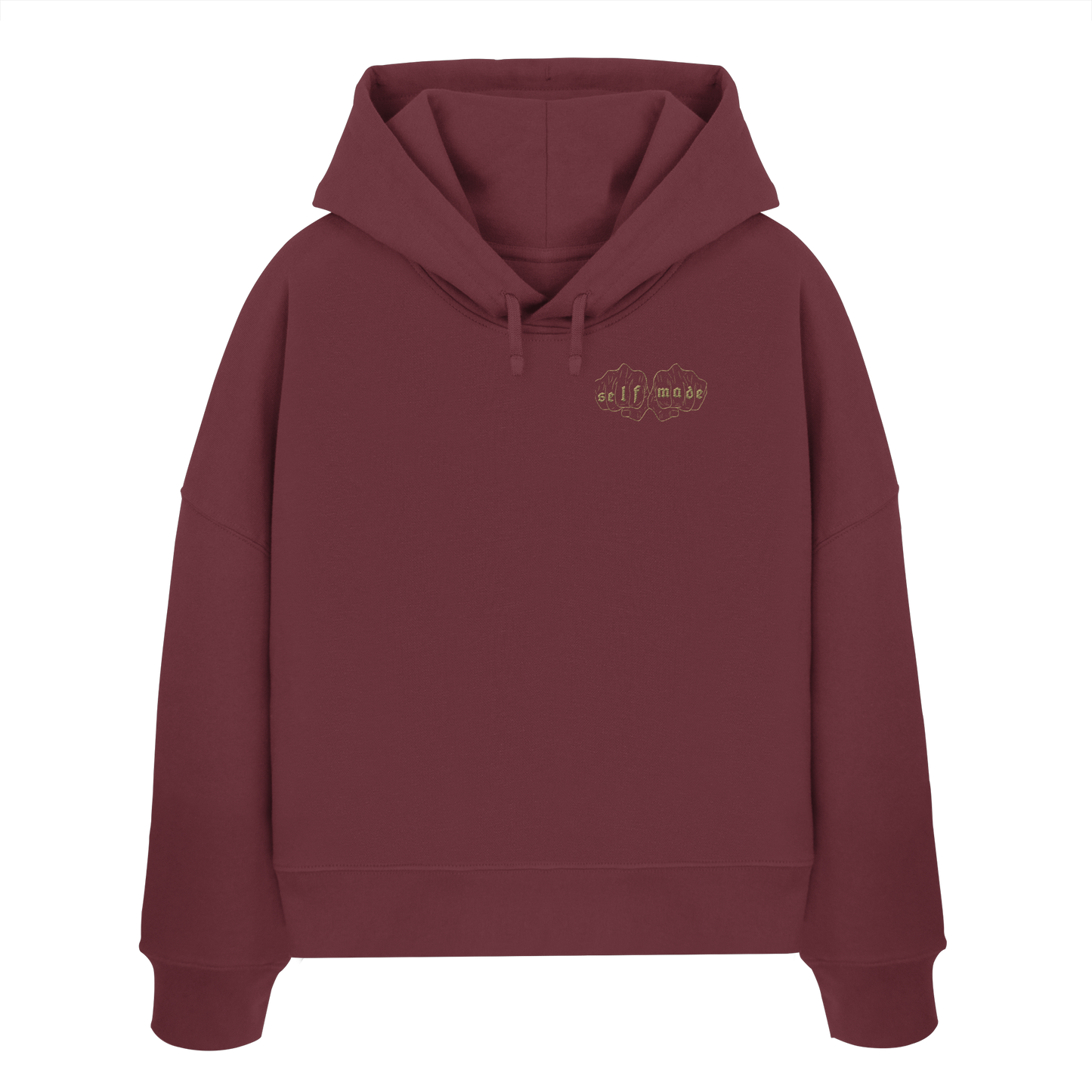 Women Classic Logo - Womens Organic Boxcut Hoodie