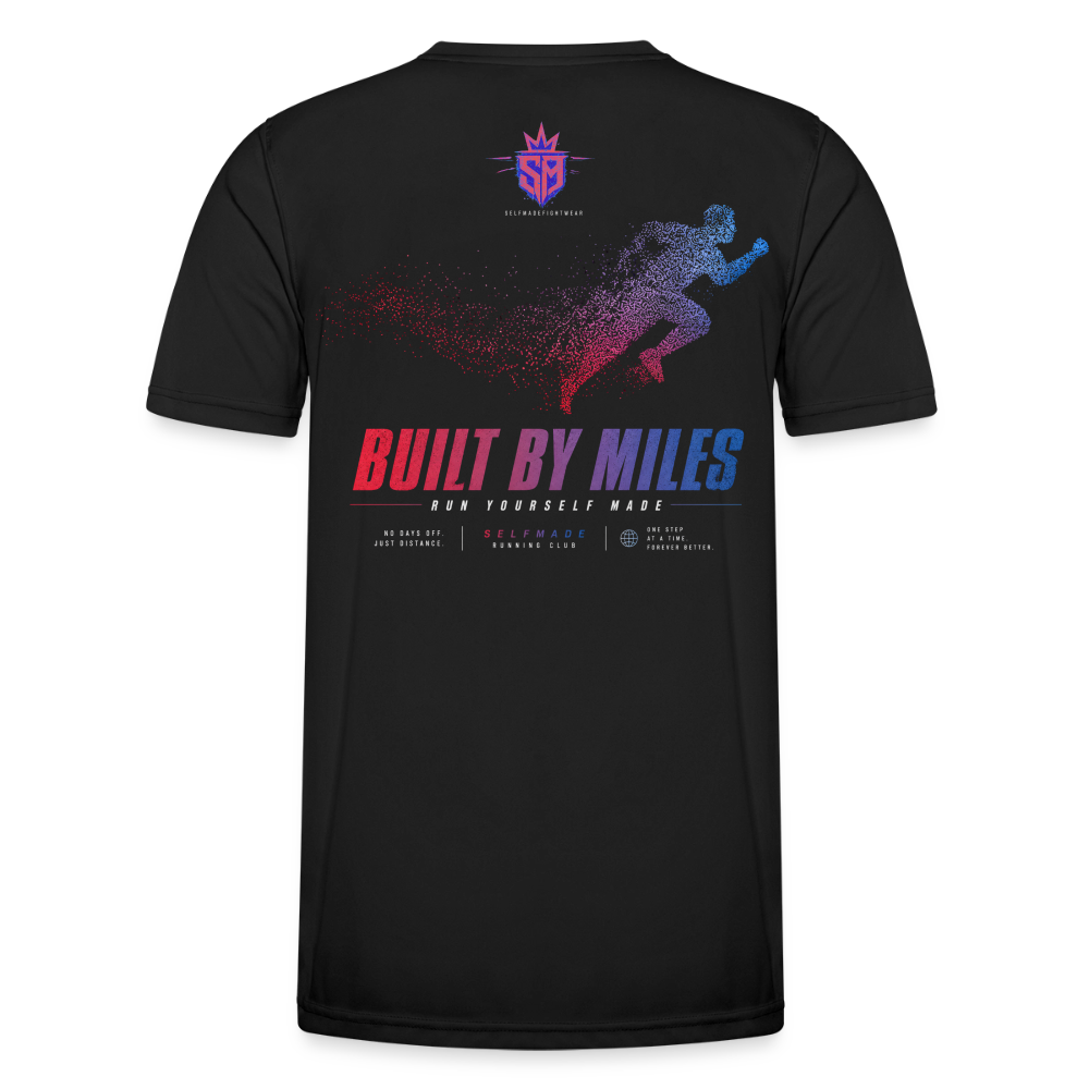 Funktions Shirt für Läufer Run No5 - black