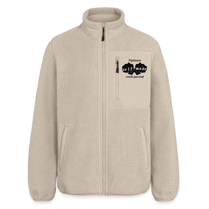 Classic Unisex Sherpa Jacket - beige