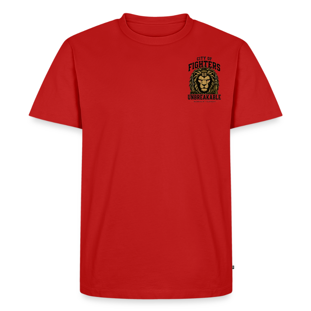 Men Lion 68 City of Fighters - red