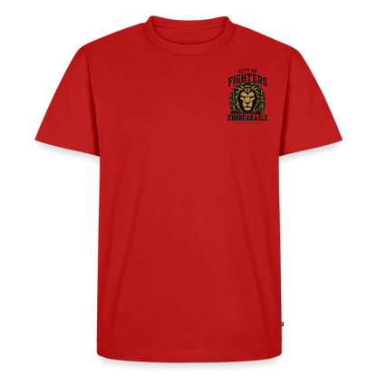 Men Lion 68 City of Fighters - red