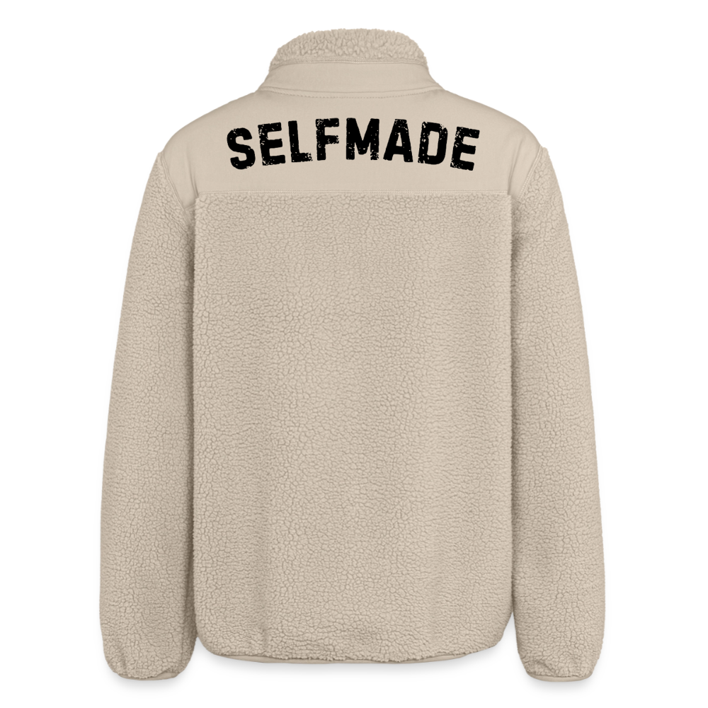 Classic Unisex Sherpa Jacket - beige