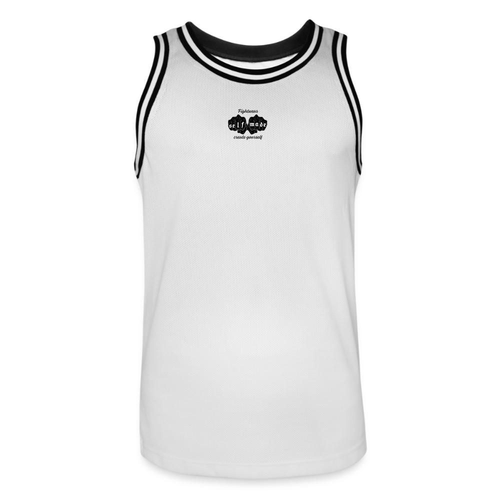 Men's white Classic Tanktop - white/black