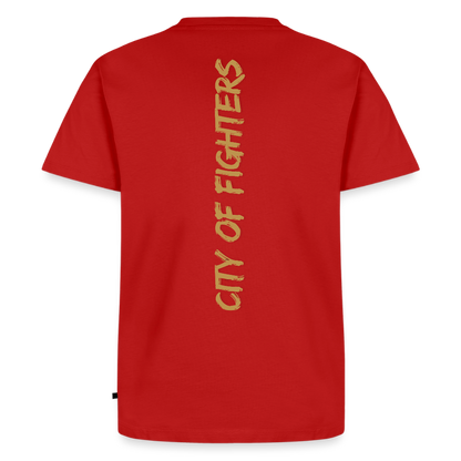 Men Lion 68 City of Fighters - red