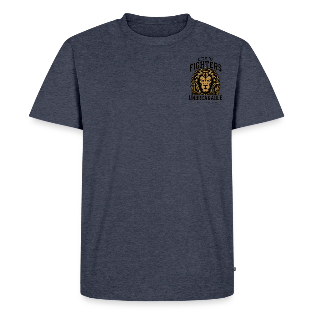Men Lion 68 City of Fighters - heather denim