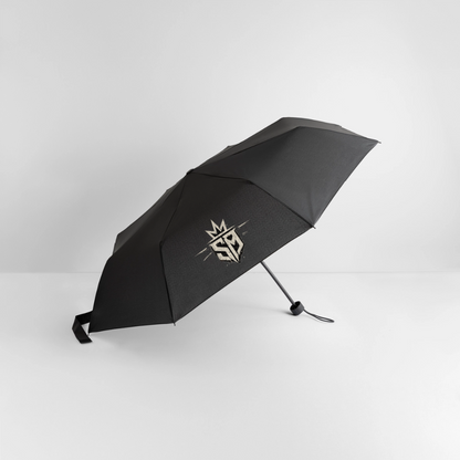 Regenschirm Selfmade Logo - black