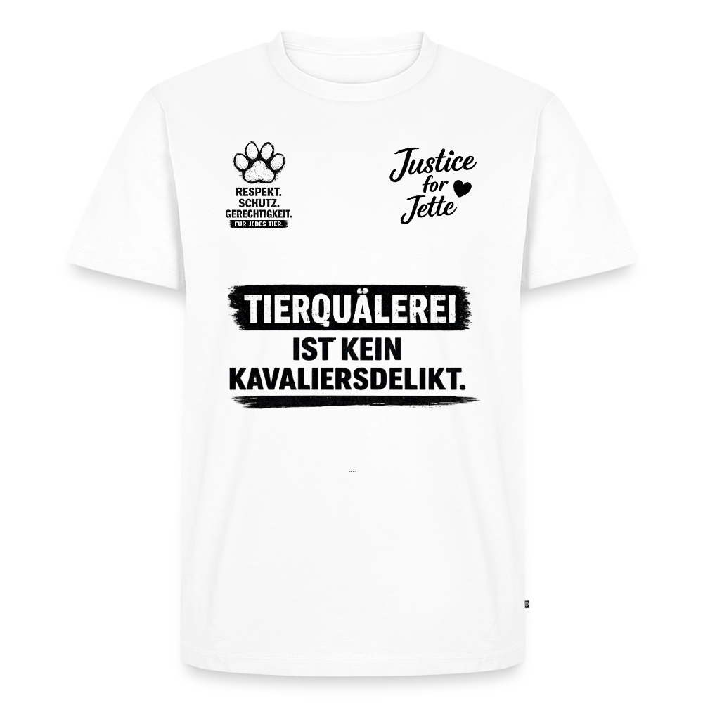 Protect Animals – Benefit Shirt White - white