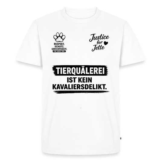 Protect Animals – Benefit Shirt White - white