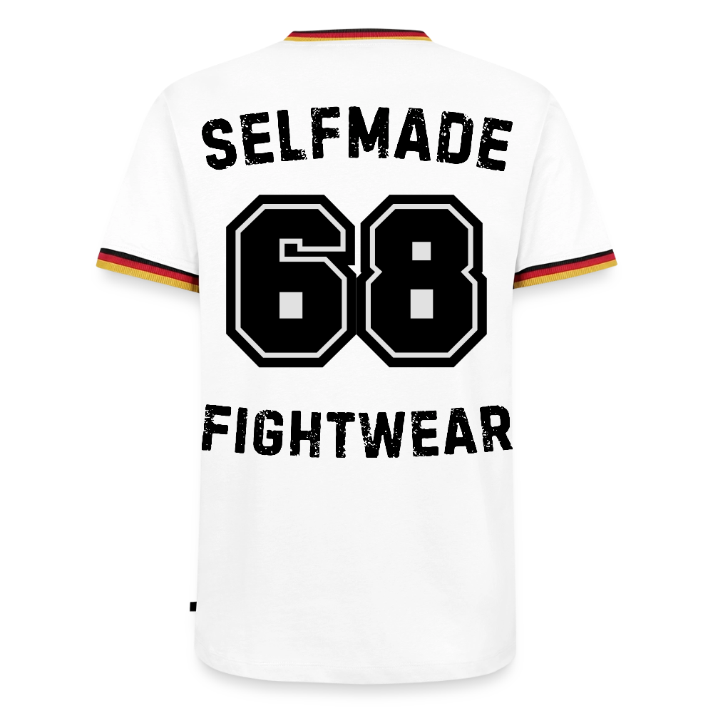 Germnay Selfmade Triko - white/tricolour