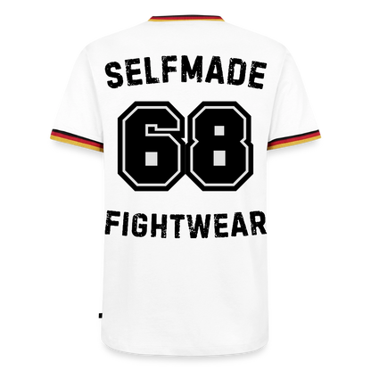 Germnay Selfmade Triko - white/tricolour