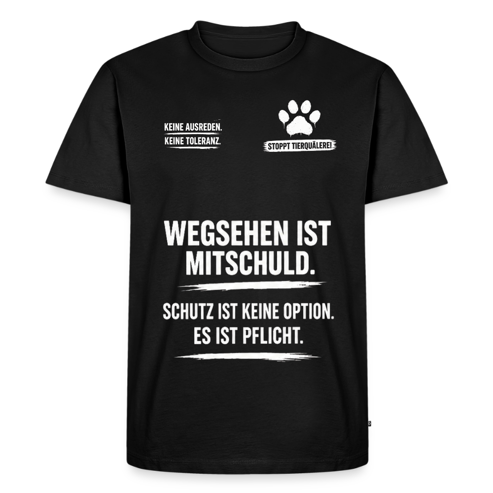 Protect Animals - Benefit Shirt Black - black