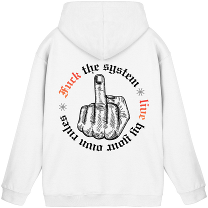 Fuck The System Gold No48 - Basic Unisex Hoodie