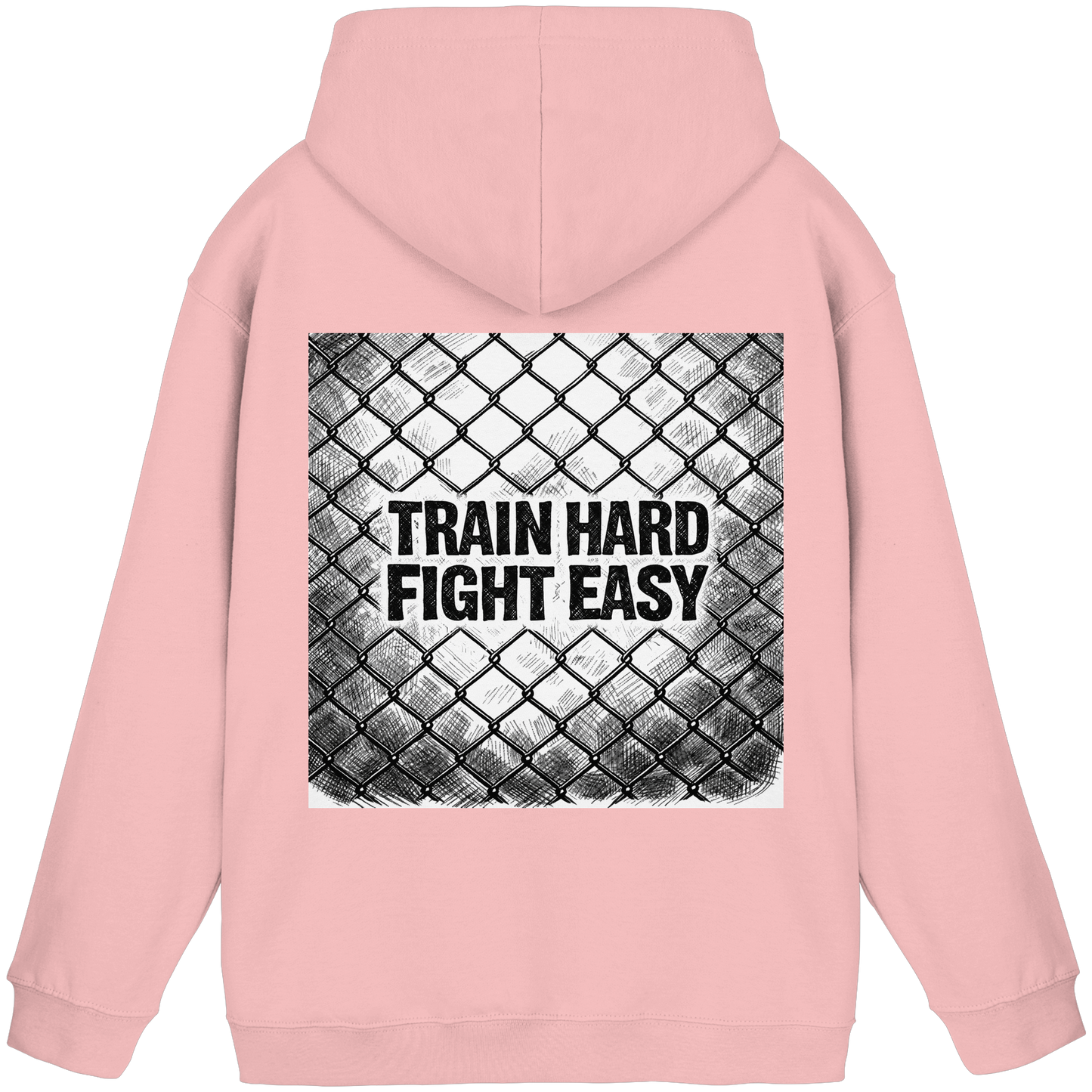 Train Hard Fight easy MuayThai No8 - Basic Unisex Hoodie