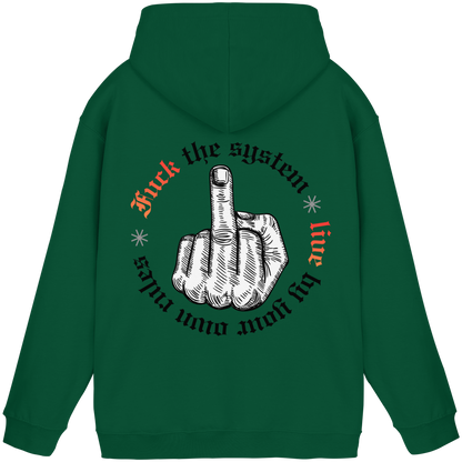 Fuck The System Gold No48 - Basic Unisex Hoodie