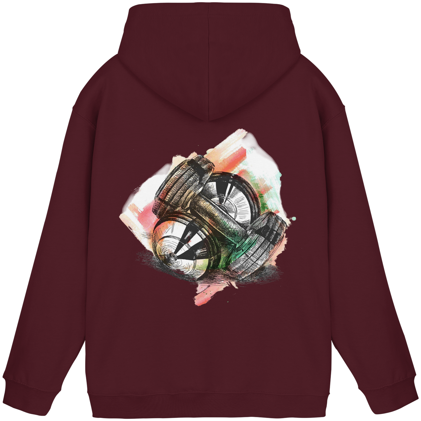 Hantel Gym No1 - Basic Unisex Hoodie