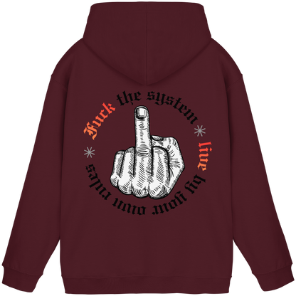 Fuck The System Gold No48 - Basic Unisex Hoodie