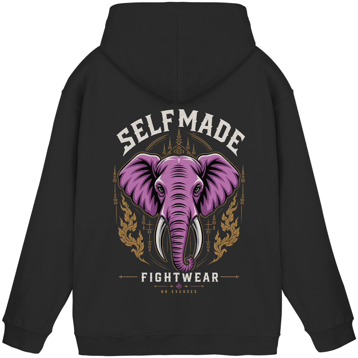 Elephant Animal No3 - Basic Unisex Hoodie