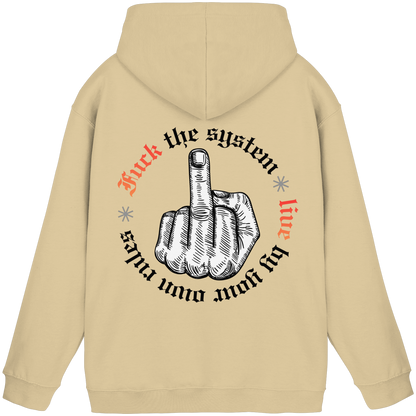 Fuck The System Gold No48 - Basic Unisex Hoodie