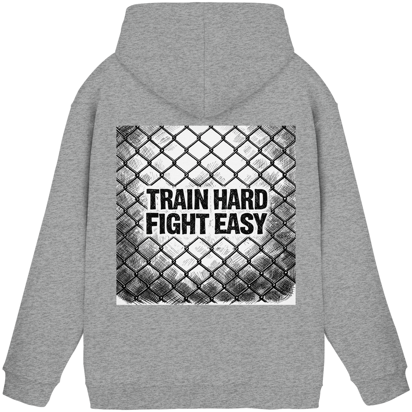 Train Hard Fight easy MuayThai No8 - Basic Unisex Hoodie