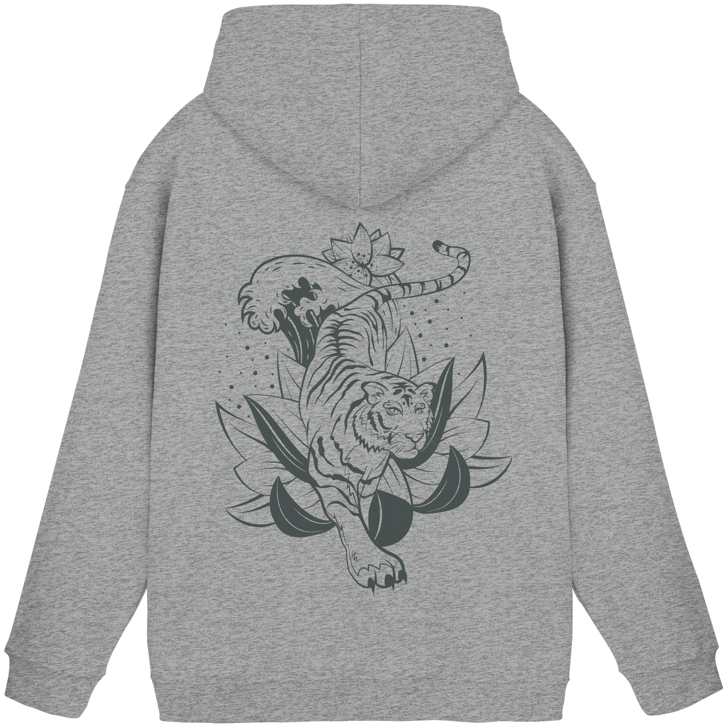 Tiger 2 Animal No6 - Basic Unisex Hoodie