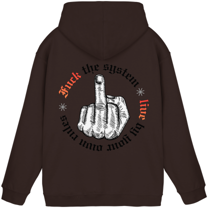 Fuck The System Gold No48 - Basic Unisex Hoodie