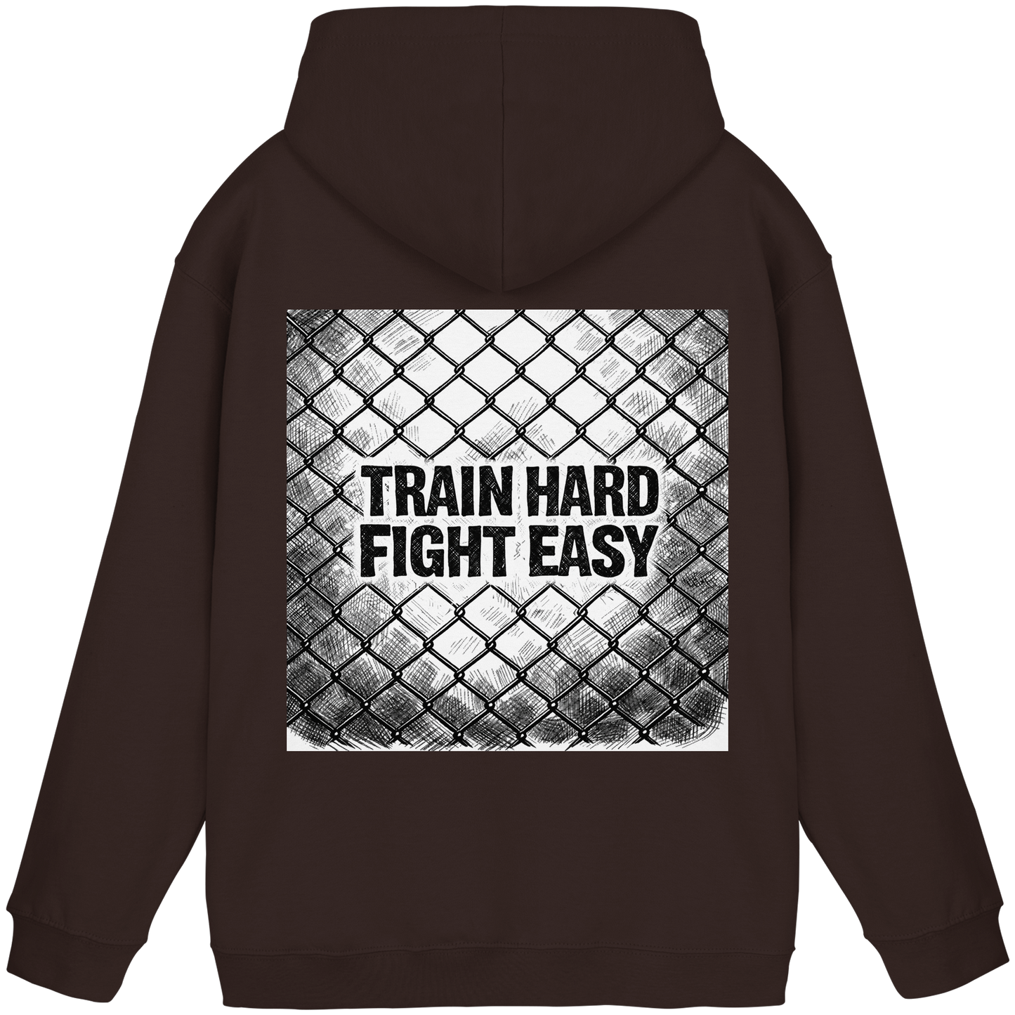 Train Hard Fight easy MuayThai No8 - Basic Unisex Hoodie