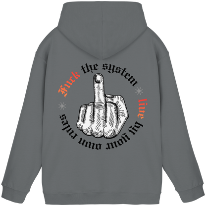 Fuck The System Gold No48 - Basic Unisex Hoodie