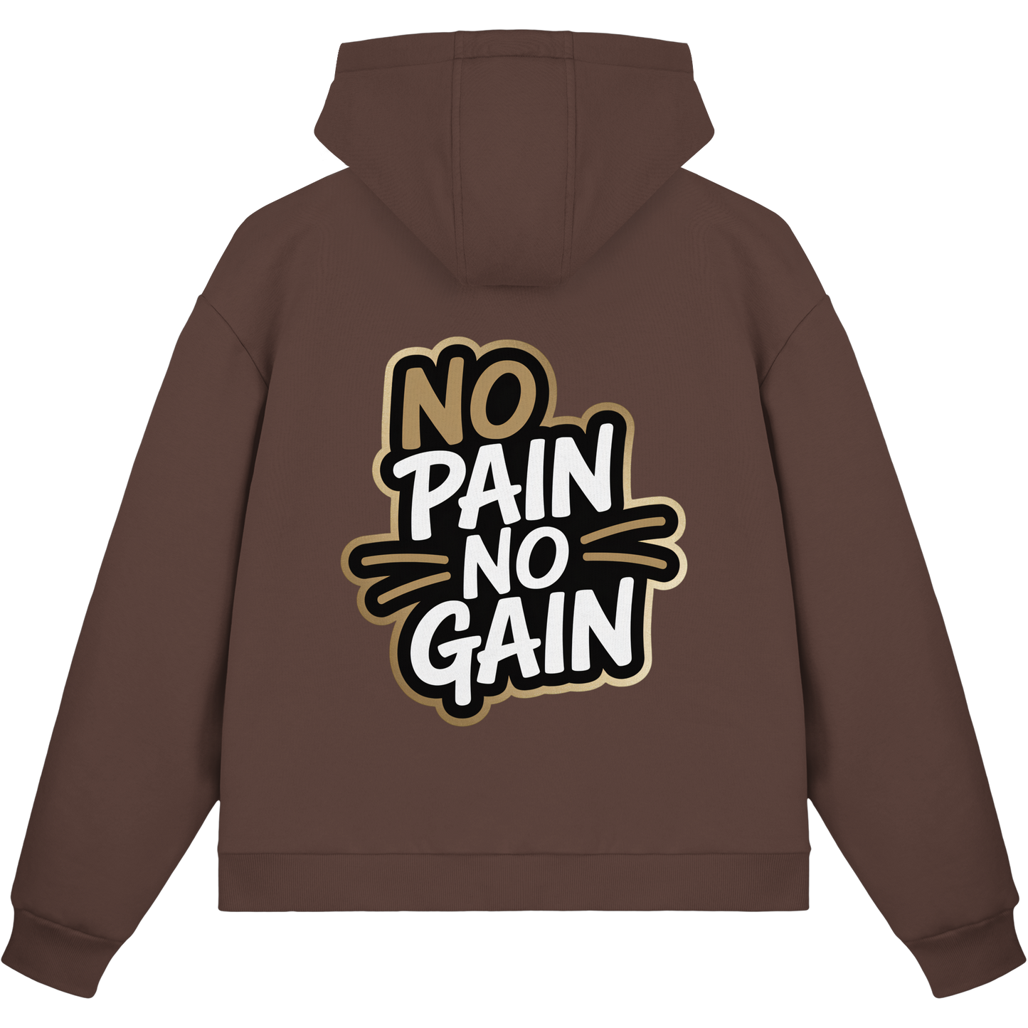 No Pain Gym No4 - Fluffy Boxcut Zipper