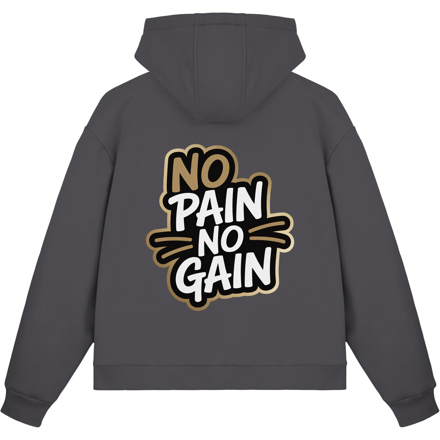 No Pain Gym No4 - Fluffy Boxcut Zipper