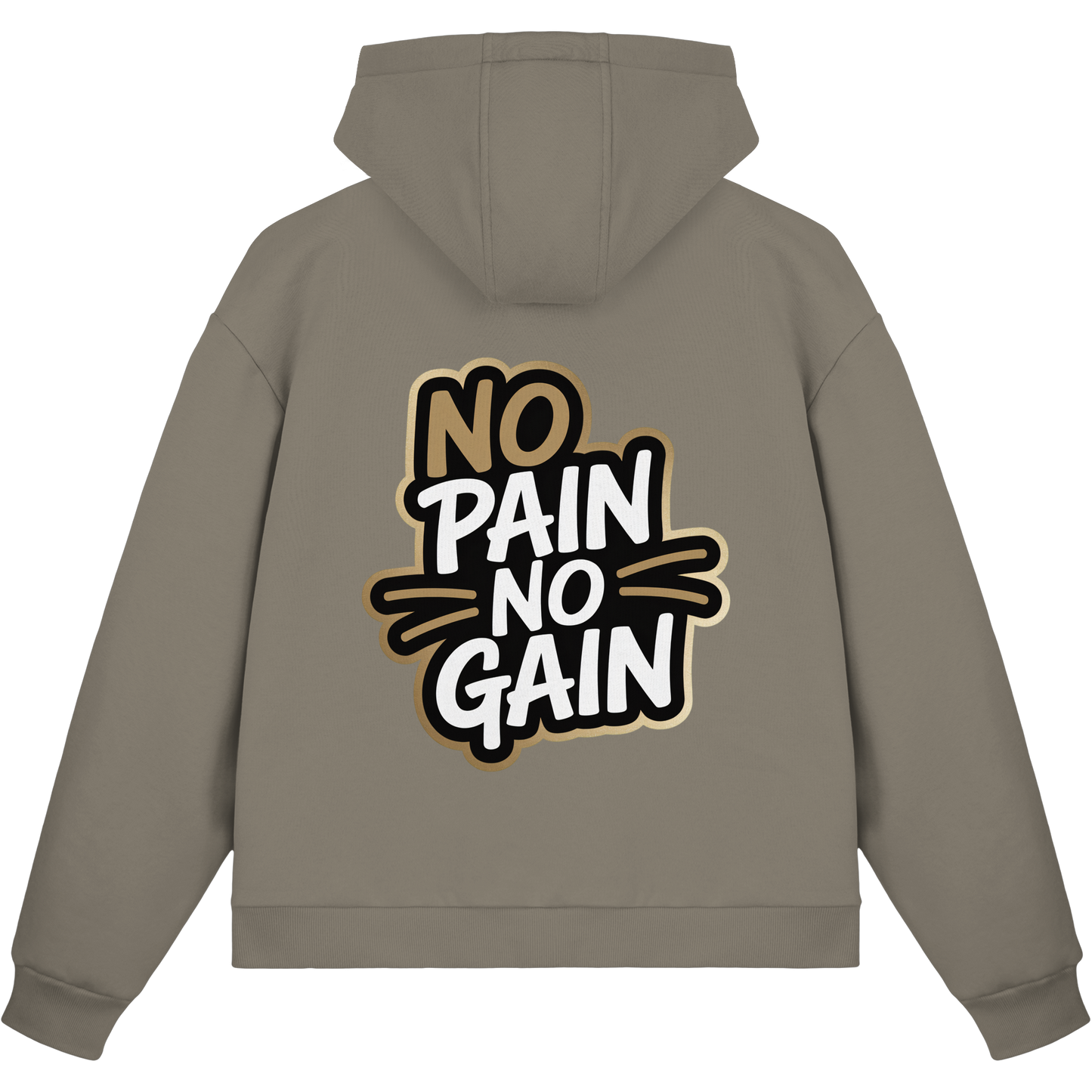 No Pain Gym No4 - Fluffy Boxcut Zipper
