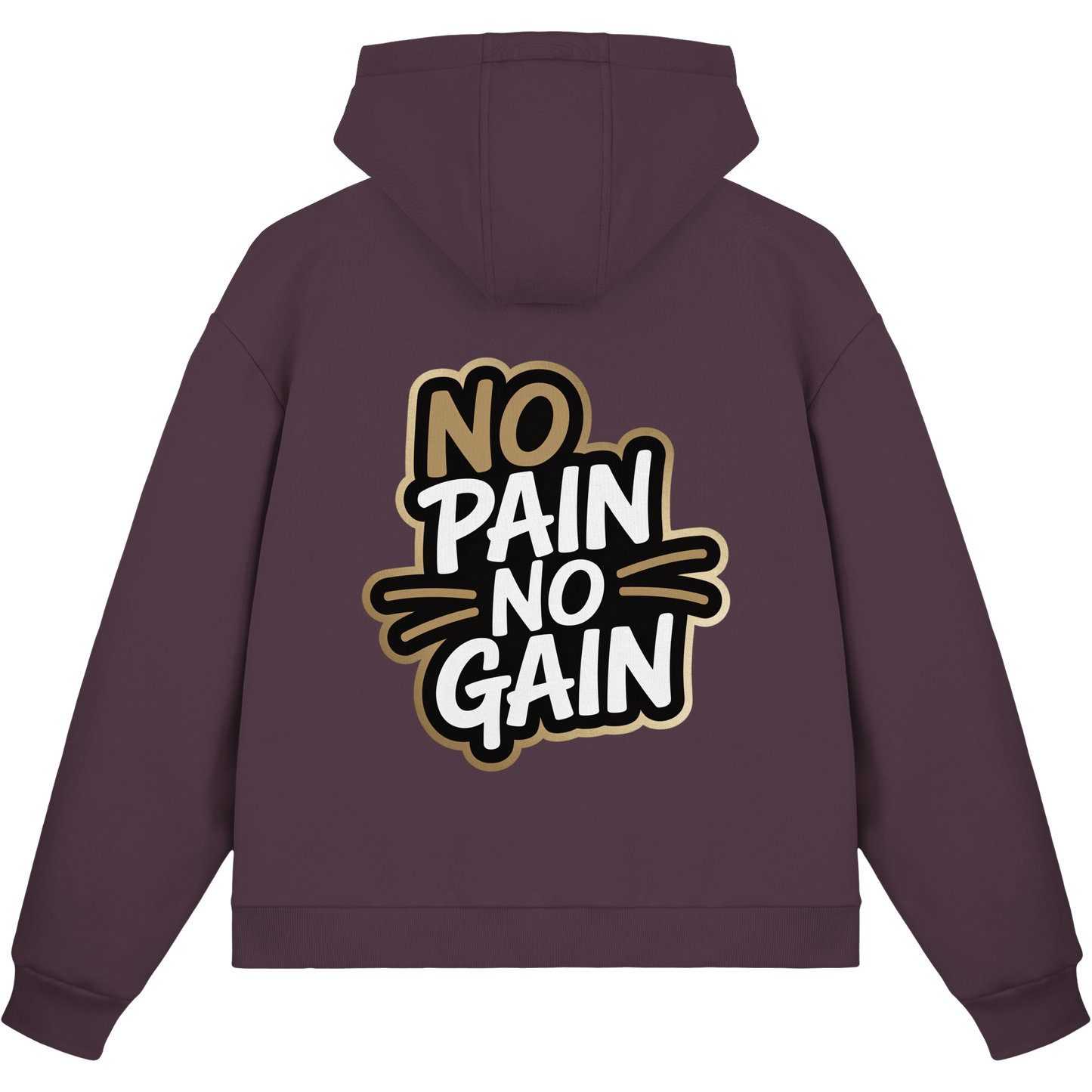 No Pain Gym No4 - Fluffy Boxcut Zipper