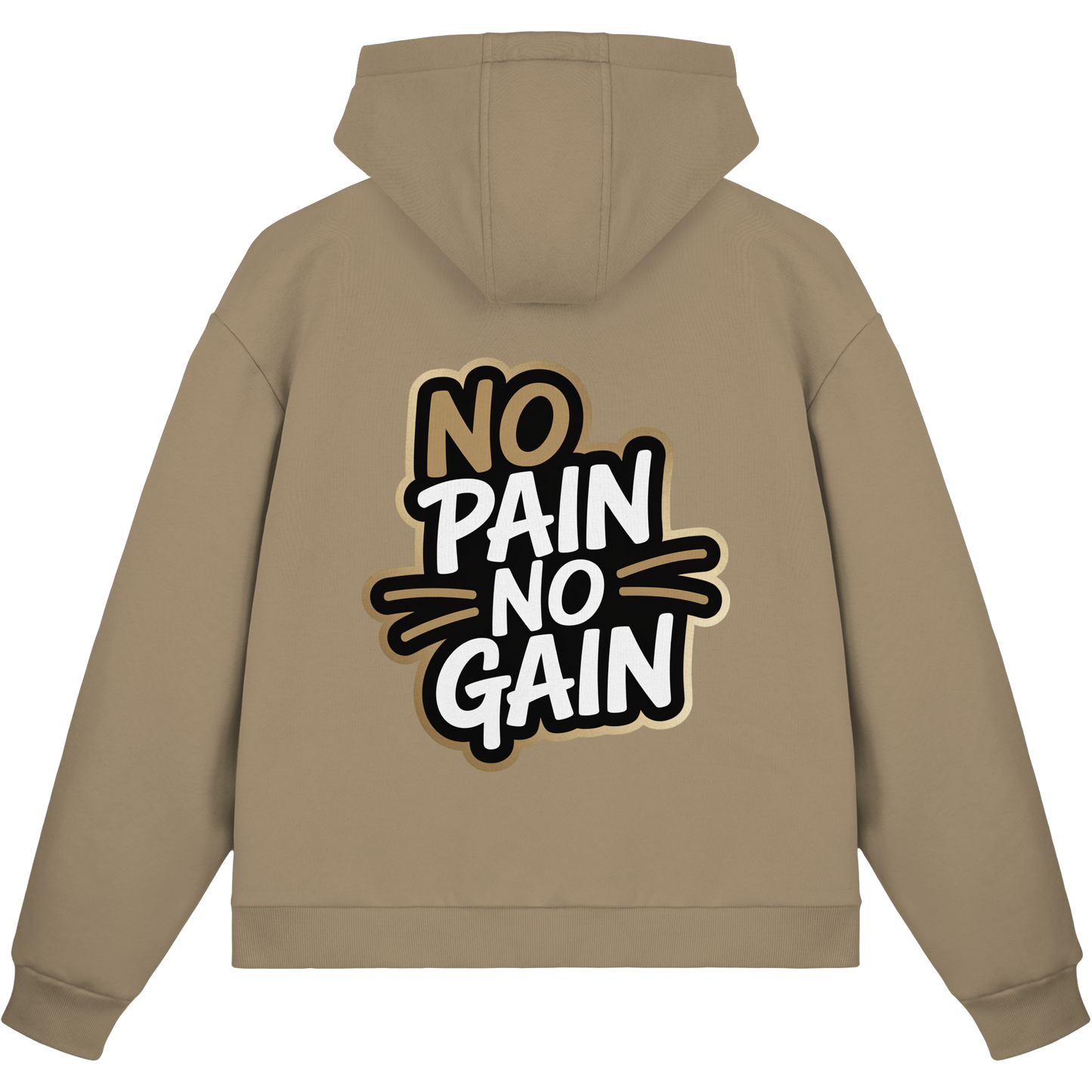 No Pain Gym No4 - Fluffy Boxcut Zipper