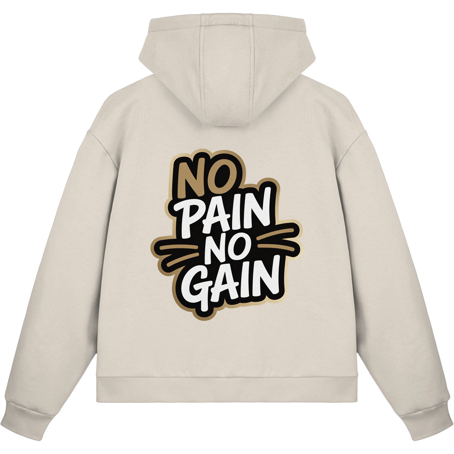 No Pain Gym No4 - Fluffy Boxcut Zipper