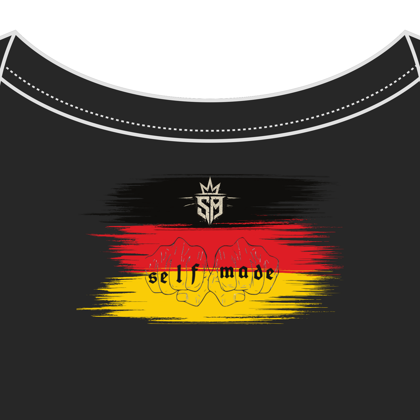 German Edition Gold No56 - Organic Oversize Shirt