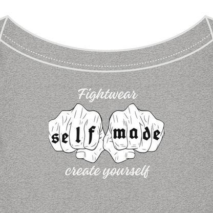Create yourself Gold No47 - Organic Oversize Shirt