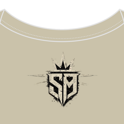 No Hero Gold No70 - Organic Oversize Shirt