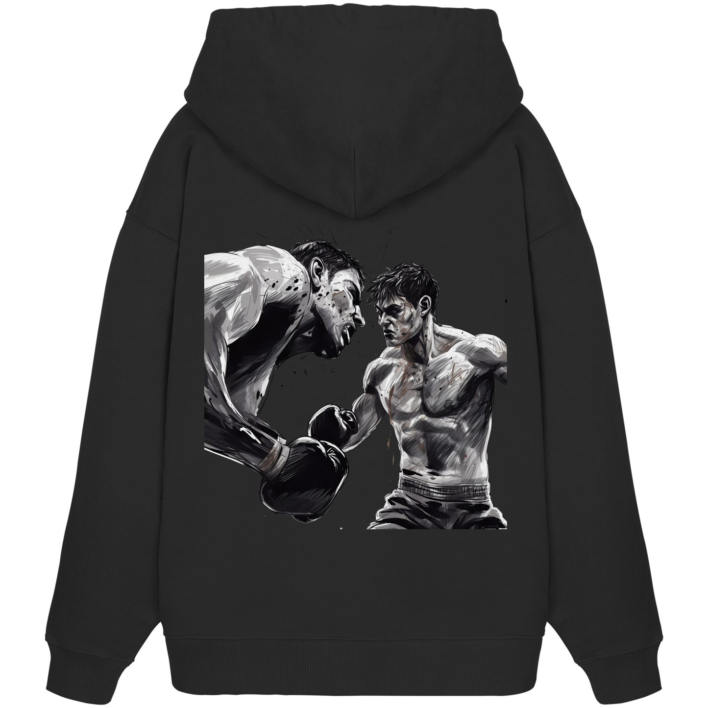 Selfmade Boxing No1 - Organic Oversize Hoodie