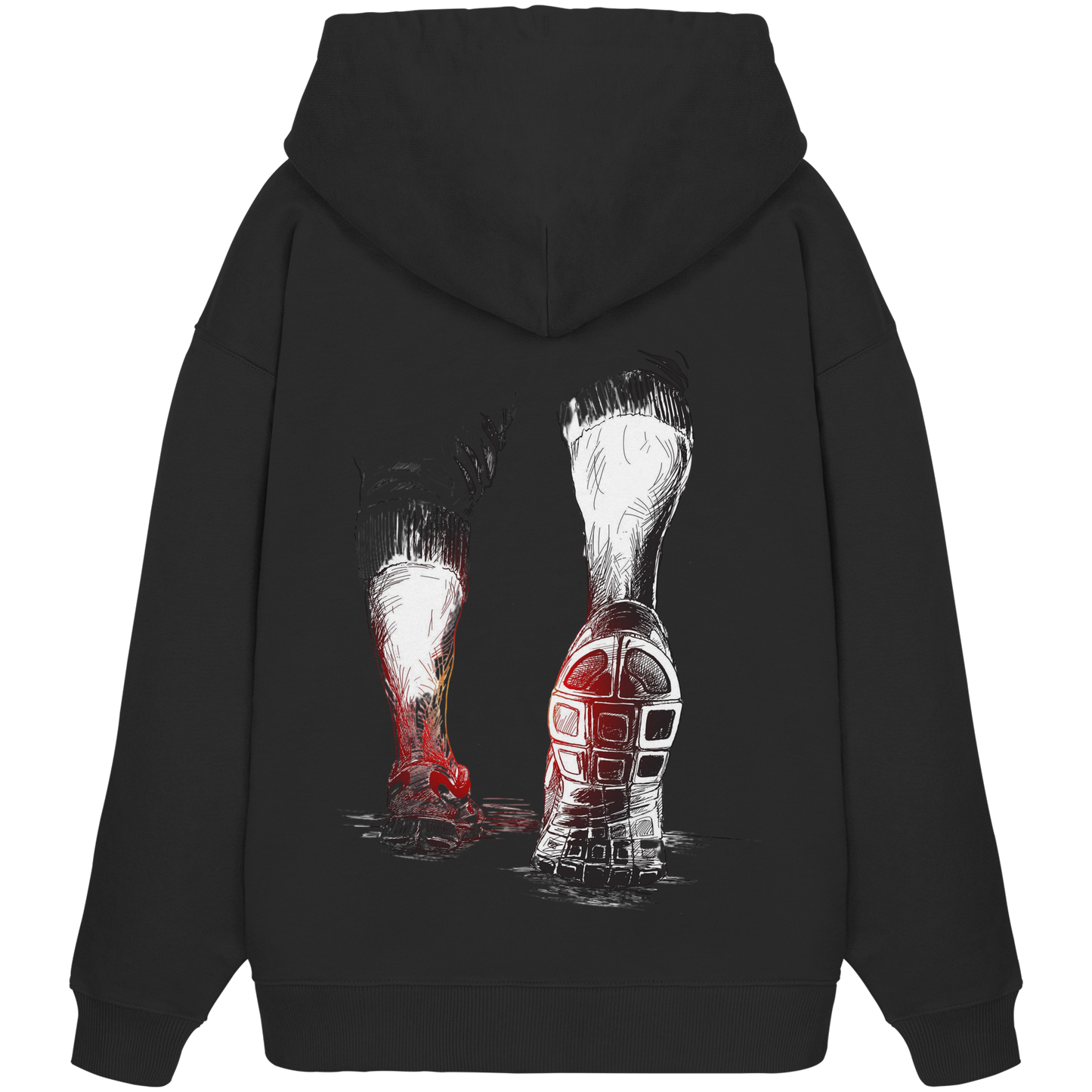 Run No1 - Organic Oversize Hoodie