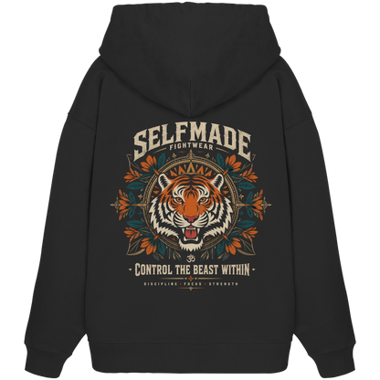 Tiger Animal No1 - Organic Oversize Hoodie