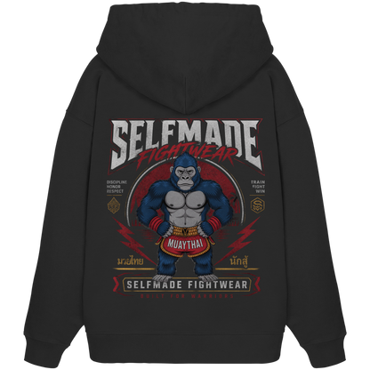 Gorilla Animal No5 - Organic Oversize Hoodie