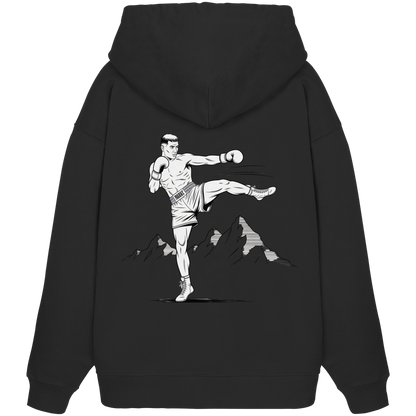 Kickboxer MuayThai No3 - Organic Oversize Hoodie