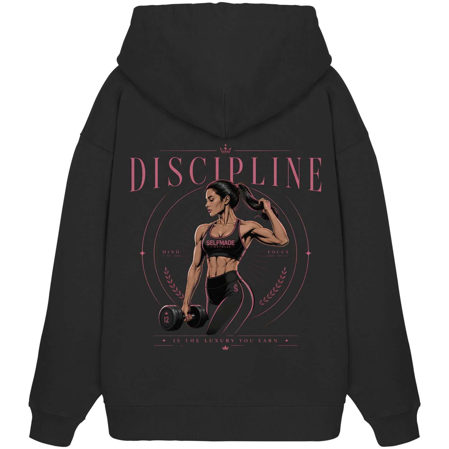 Women Fit No4 - Organic Oversize Hoodie