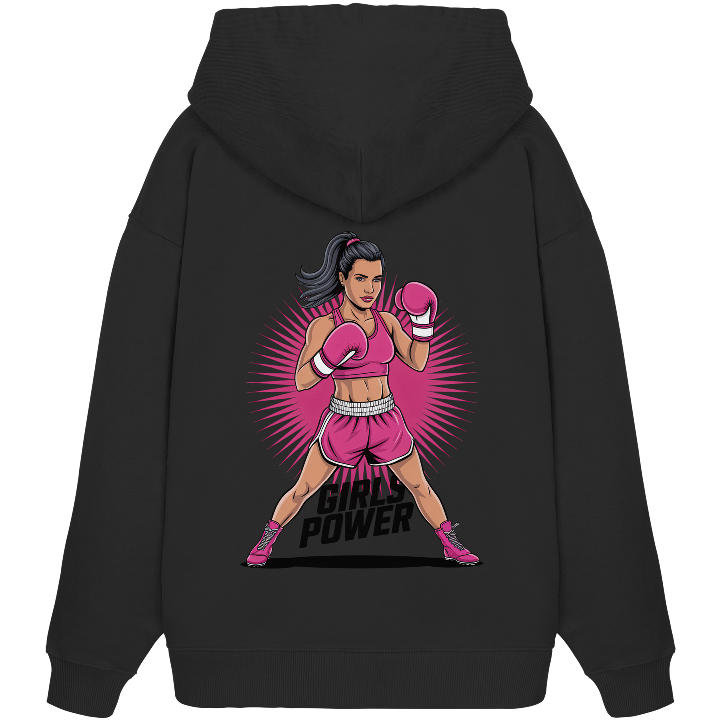 Girl Power / Women No2 - Organic Oversize Hoodie