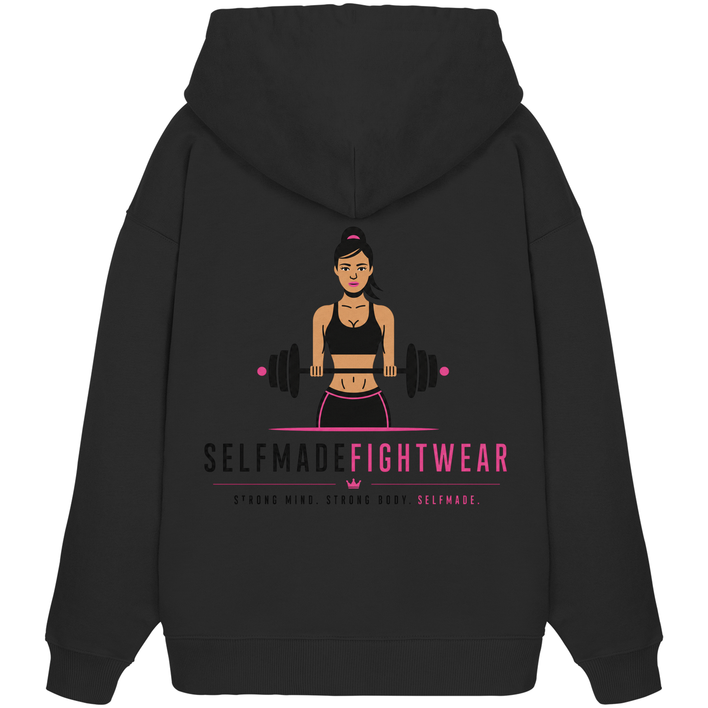 Women Fitness No3 - Organic Oversize Hoodie