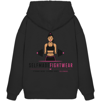 Women Fitness No3 - Organic Oversize Hoodie