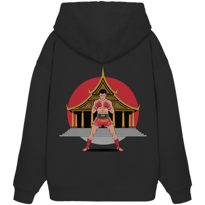 Tempel MuayThai No1 - Organic Oversize Hoodie