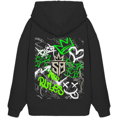 Grafitti Skript No16 - Organic Oversize Hoodie