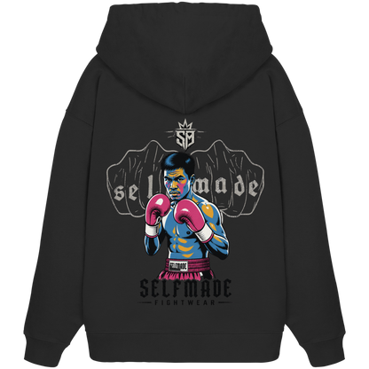 Fighter MuayThai No4 - Organic Oversize Hoodie